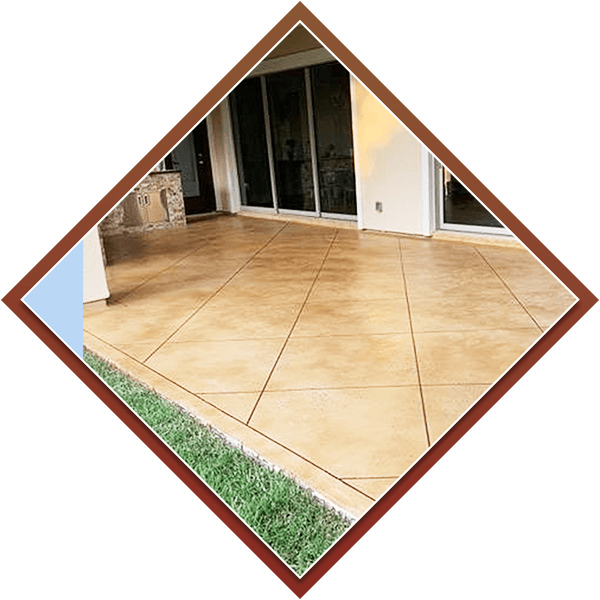 Tile Pattern Concrete Custom Concrete Coatings